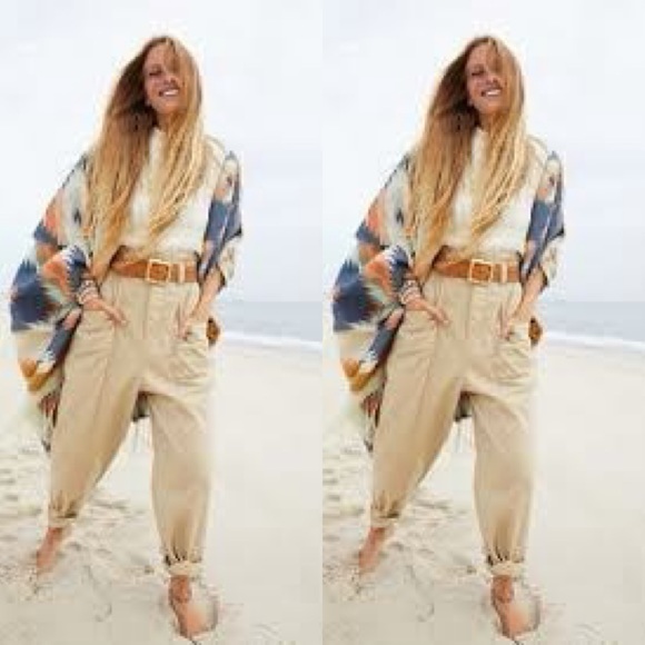 Free People Crossroads Oversized Poncho - Picture 2 of 2